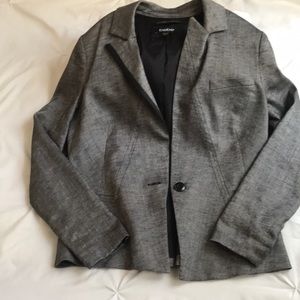 Gray blazer